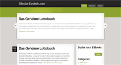 Desktop Screenshot of ebooks-deutsch.com